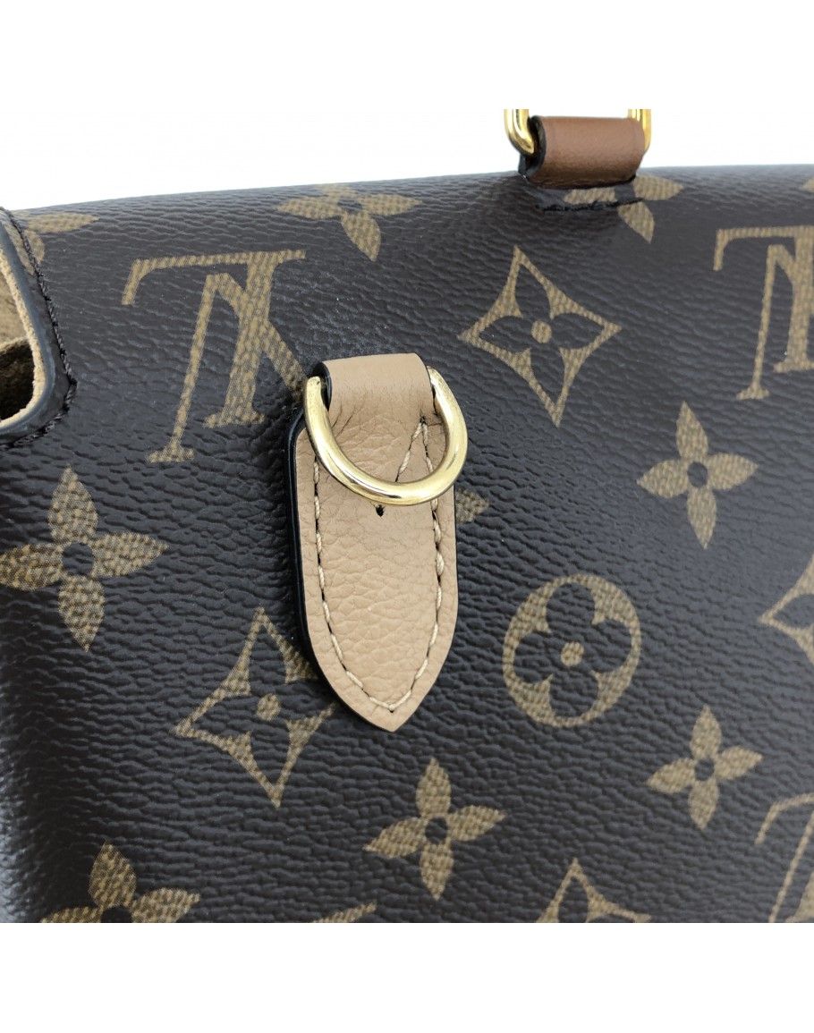 LOUIS VUITTON Monogram Marignan Sesame Handbag with Shoulder